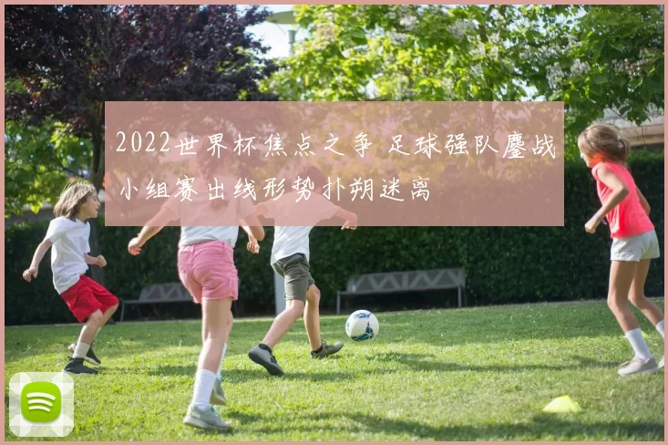 2022世界杯焦点之争 足球强队鏖战小组赛出线形势扑朔迷离